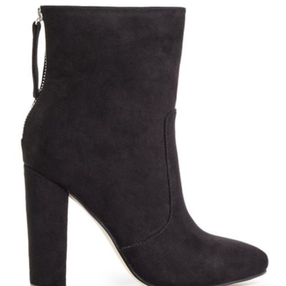 Size 11 Black Heel Boots - Picture 1 of 3